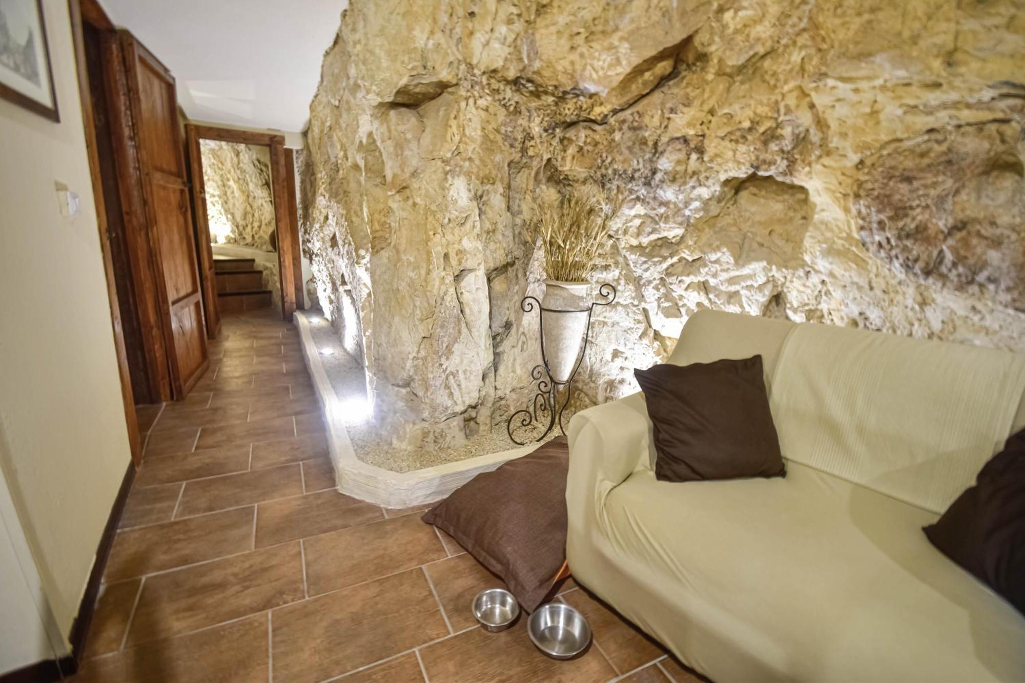Villa Domum In Petra Casa Nella Roccia Self Check - In Modica Esterno foto
